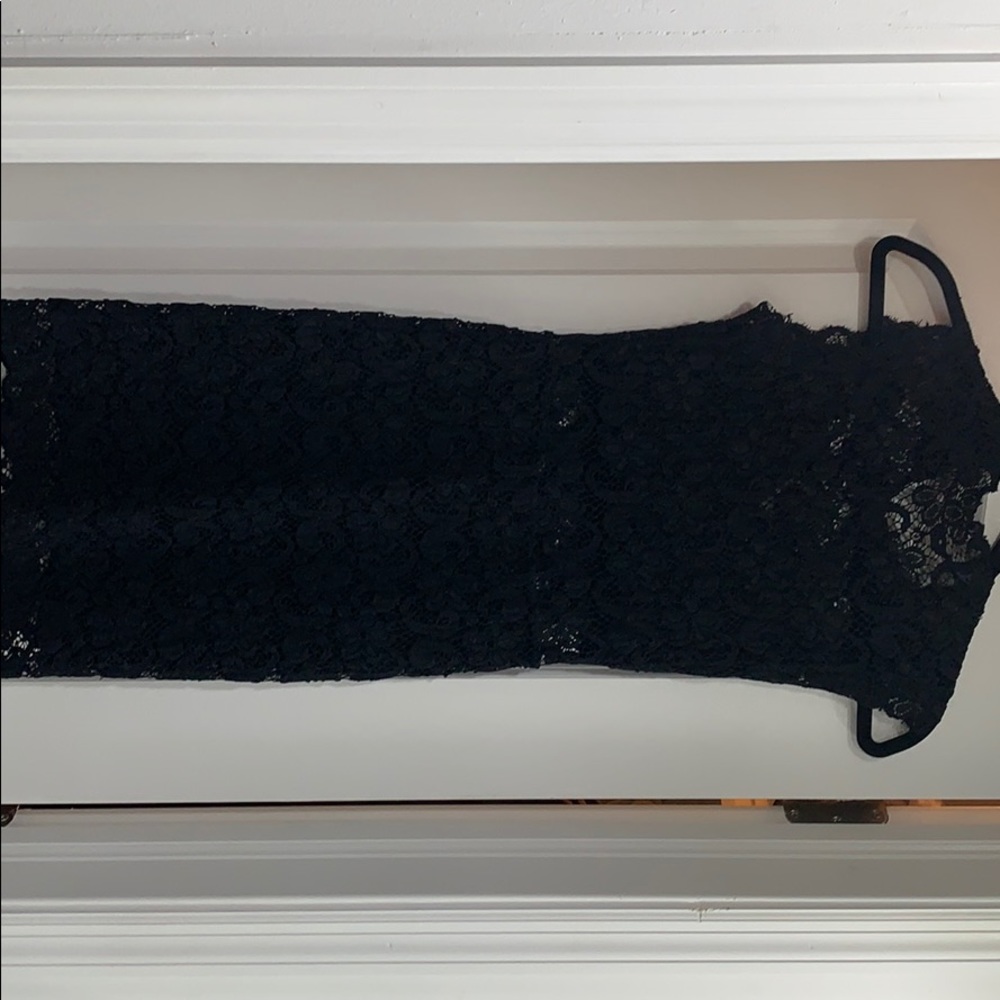 Black mini lace Nightcap dress